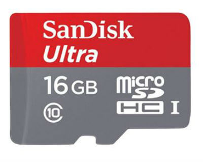 SanDisk microSD - 16GB